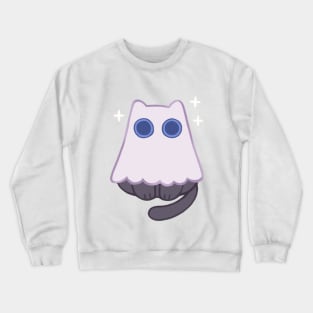 Ghost Cat Crewneck Sweatshirt